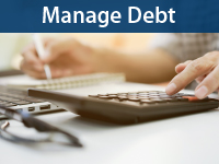 manage debt